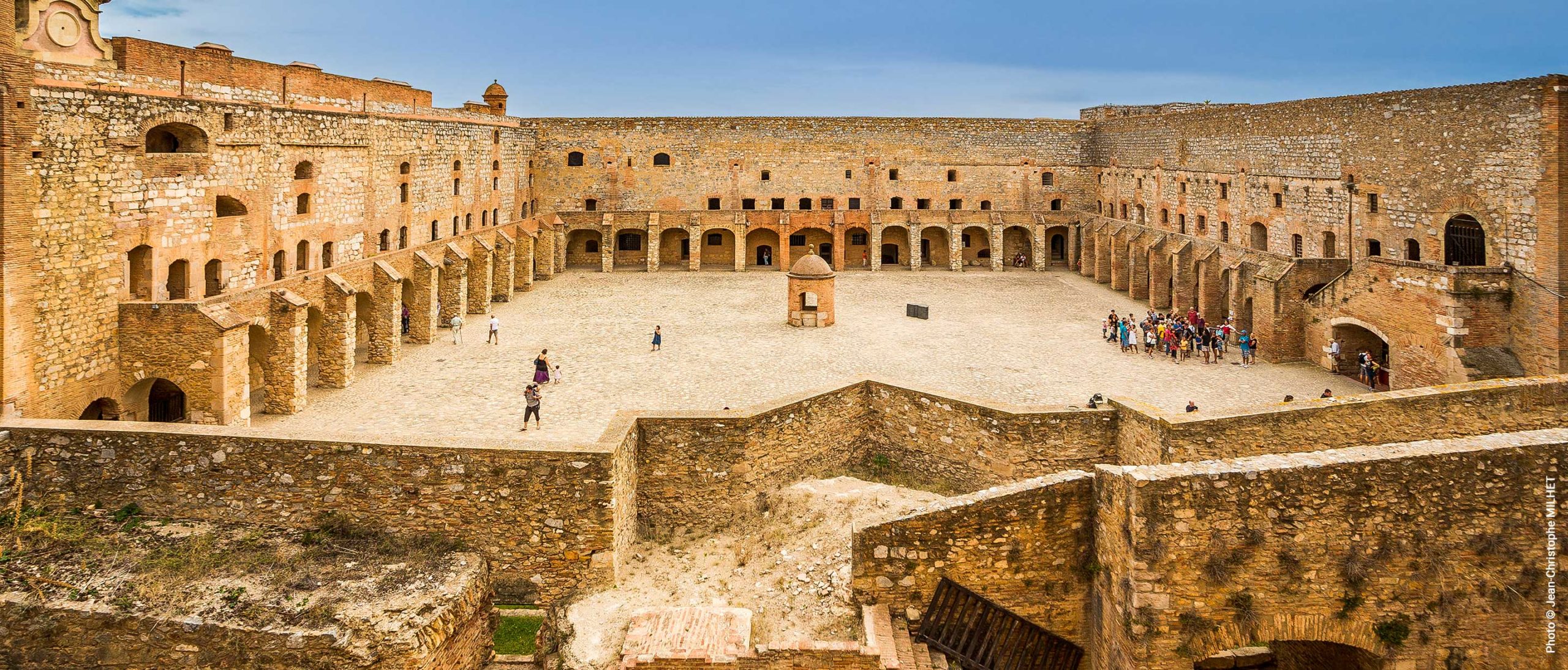 photo de la forteresse de salses le chateau